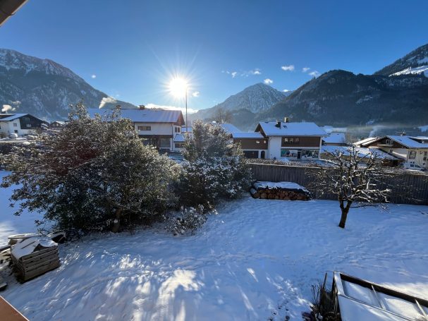 Blick vom Südbalkon
